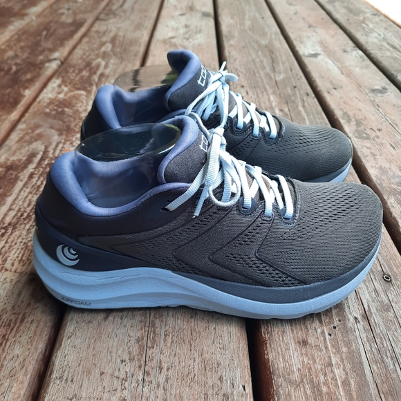 Topo Athletic Phatom 2 Grey/Lilac Wide Toe Box 5mm Drop Sneaker Shoes Size 8 - Picture 2 of 16